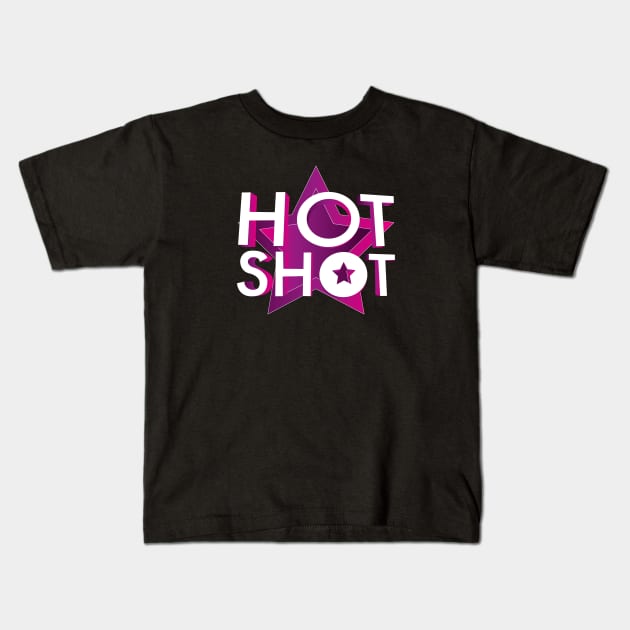 Black Mirror - Hot Shot Kids T-Shirt by michelevalerio